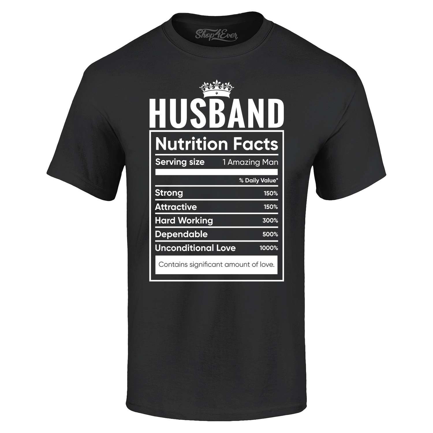 Nutrition & Fitness Coaching Fulham - Kaos Fakta Nutrisi Suami Hadiah Lucu